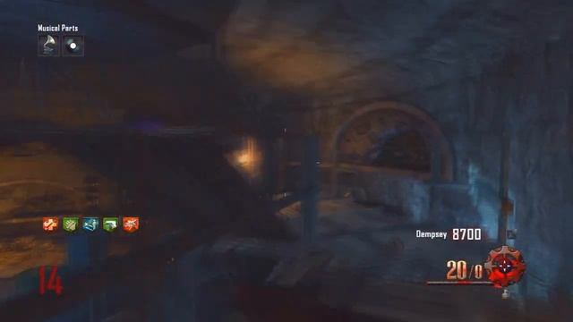 Origins Zombie Map - Easter Egg Guide - The Crazy Place "Step 2" смотреть онлайн