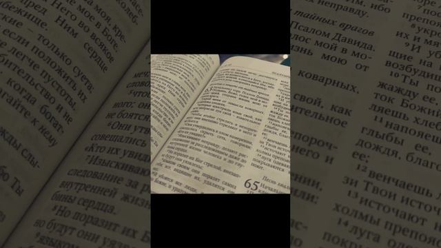 Псалом 63. Молитва о защите от тайных врагов. Библия. Псалмы Давида. Псалтырь. смотреть онлайн