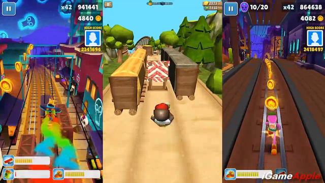 Subway Surfers Scarlett Vs Zombie JAKE Serious Outfit Vs Subway Jungle Run Gameplay HD