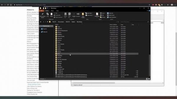 Daz Studio Beginner Guide: Importing content