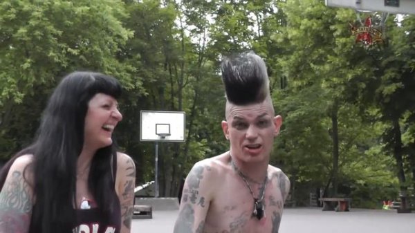 PsychomaniaTV: Interview Sparky - Demented Are Go - Potsdam 2014