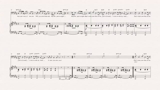 Cello - I Miss You - Blink 182 - Sheet Music, Chords, & Vocals смотреть онлайн