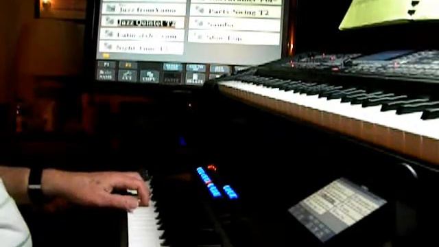 Bob Jennings Jazz Tyros4/Korg "When Sunny Gets Blue" by Jack Segal смотреть онлайн