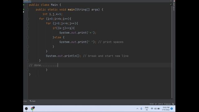 How to draw different patterns in java. смотреть онлайн