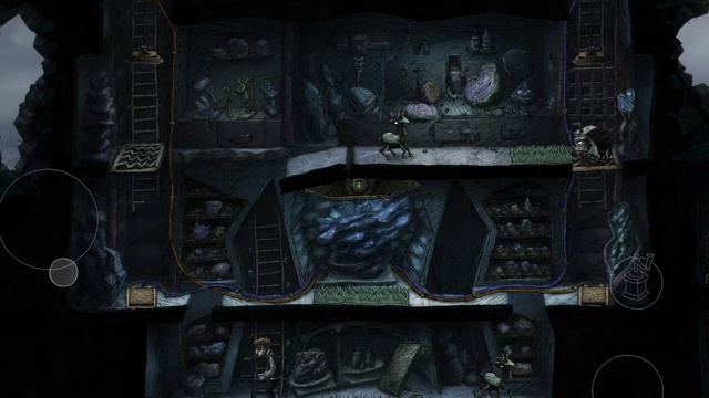 Creaks: Scene 45 Walkthrough + Secret Room + Interactive Painting & IOS Gameplay (by Amanita Design