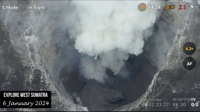 MOUNT MARAPI: CHRONOLOGY OF DJI AIR 2S DRONE CRASH IN ANDALEH VILLAGE & SEARCH PROCESS, OSD VERSION смотреть онлайн