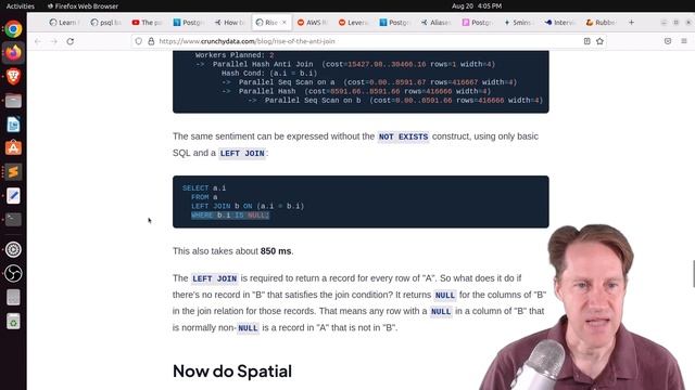 Scaling Postgres Episode 229 Postgres Playground, PG14 Internals, DB Corruption, Anti-Join смотреть онлайн