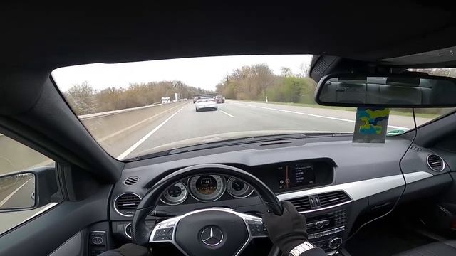 Mercedes Benz C250 CGI AVANTGARDE 7G TRONIC AMG PAKET | #POV TEST DRIVE (AUTOBAHN) #4