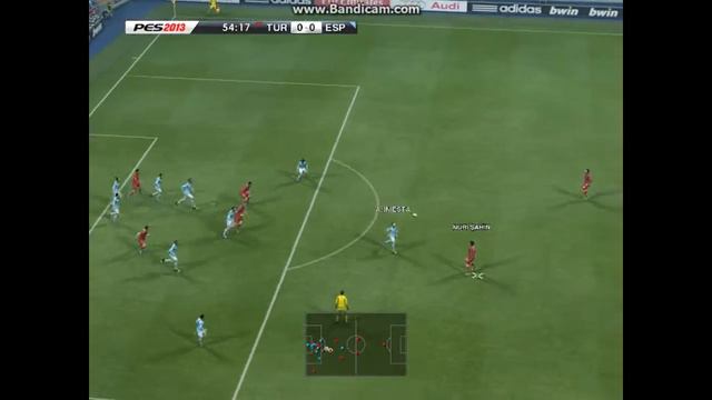 PES 2013 / Türkiye - İspanya Maçı + Türkçe Spiker смотреть онлайн