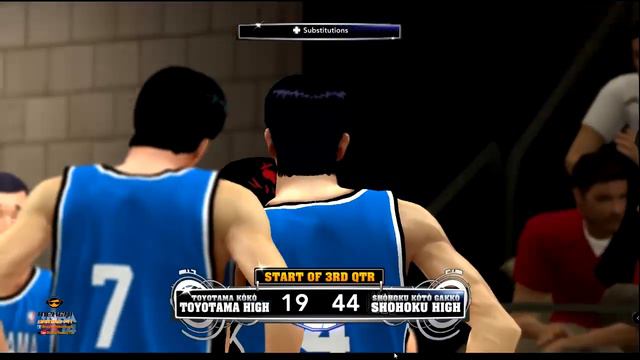 NBA Live / TOYOTAMA HIGH vs SHOHOKU HIGH(Slamdunk MOD) смотреть онлайн