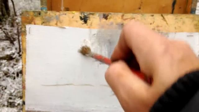 "Этюды в лесу" мастер-класс по живописи с натуры смотреть онлайн