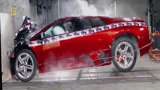 Lamborghini Murcielago Crash Test! смотреть онлайн