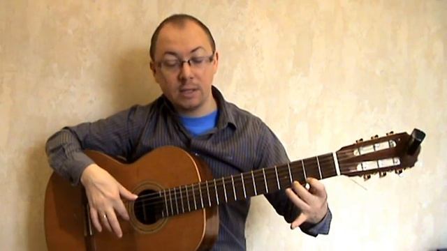 Романс Гомеса - разбор на гитаре. Часть 1 из 2 смотреть онлайн
