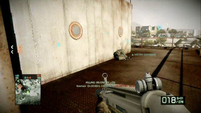 XBox 360 HD 1080p - Battlefield Bad Company 2 Multiplayer - K13:D4 смотреть онлайн