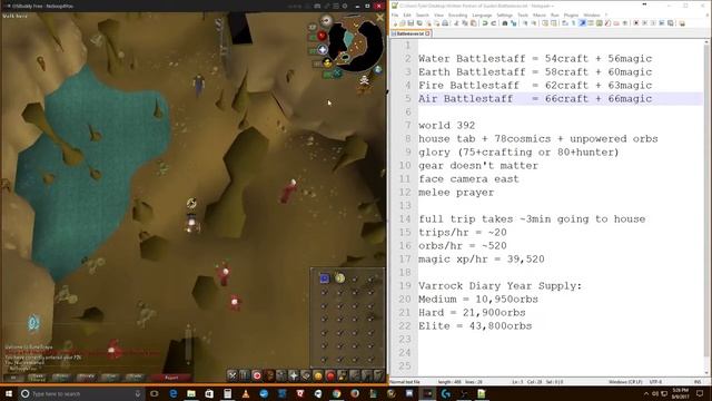 OSRS Ironman Guide to Air Orbs | Orbs/hr + Amnt Needed | Battlestaves + Battlestaffs смотреть онлайн