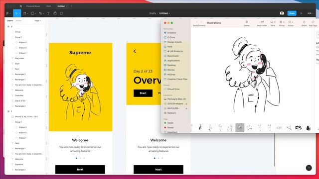 Let's Design a iOS UI in Figma (Tutorial) смотреть онлайн