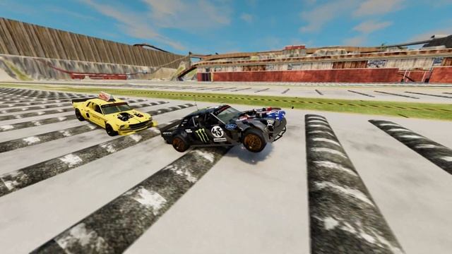 FORD HOONIGAN MUSTANG vs SPEEDBUMPS | BeamNG Drive смотреть онлайн