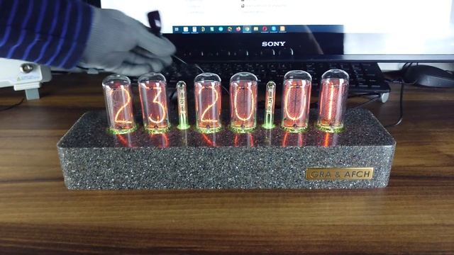 Nixie Clock IN-18 in Granite Case, GPS Sync. Temperature, Slot Machine, Anti poisoningl GRA & AFCH смотреть онлайн