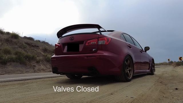 Lexus IS F PPE EL And NOVEL Exhaust