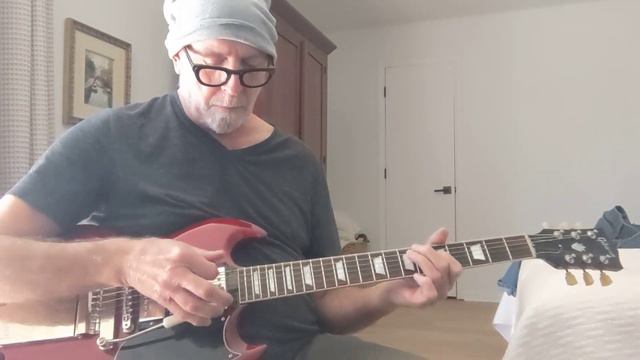 Gibson 61 SG Maestro reissue смотреть онлайн