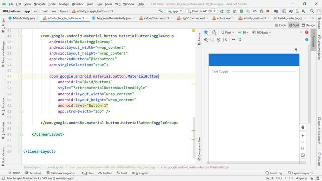 PART 4. Android Material UI Challenge - Button Toggle смотреть онлайн