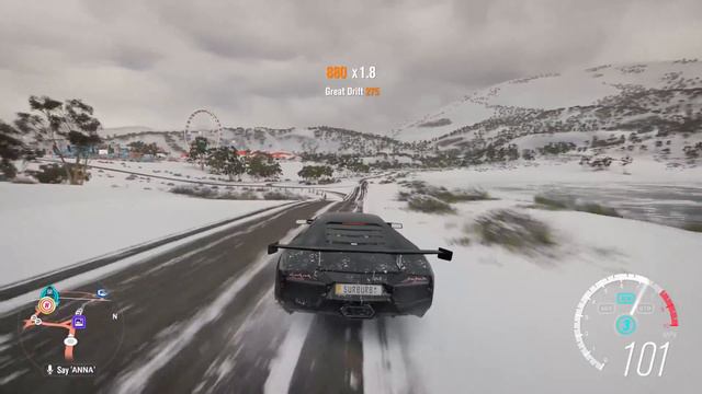 Forza Horizon 3 Blizzard Mountain 4K UHD Test Recording смотреть онлайн