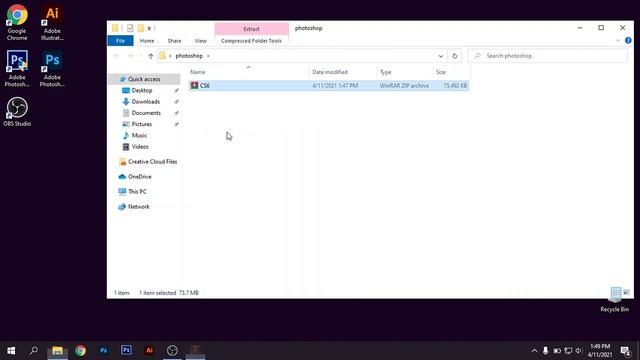 Kako skinuti photoshop za 2 minuta!! смотреть онлайн