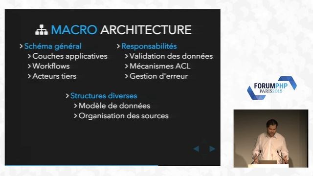 Halte à l'Anarchitecture ! - Gauthier Delamarre - Forum PHP 2015 смотреть онлайн