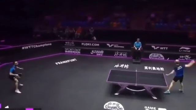 настольный теннис, рекордное ралли. смотреть онлайн