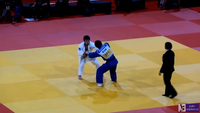 Judo 2013 Grand Slam Paris: Takato (JPN) - Mudranov (RUS) [-60kg] semi-final смотреть онлайн
