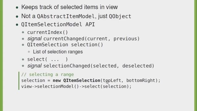 Qt Training: Model/View (part 2/4): Showing Simple Data: Oliver Gutbrod, by e-GITS смотреть онлайн
