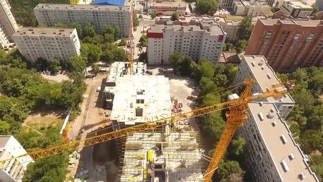 ЖК Аврора - ход строительства 20 июня 2019 смотреть онлайн