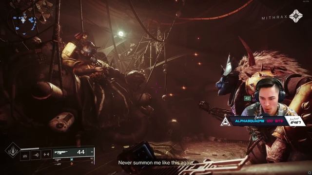 Spider VS Mithraks (Season Of Plunder Story Week 2) | Destiny 2