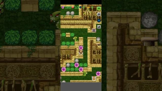 Diamond Rush Temple Adventure Game Stage 1 Level 3 смотреть онлайн