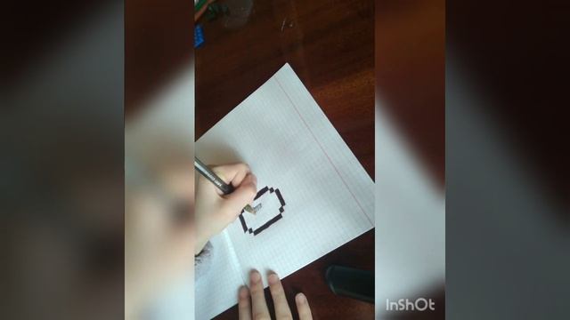 Учимся рисовать мини пончик по клеточкам смотреть онлайн