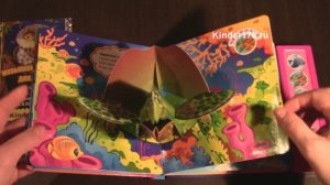 Музыкальная книга «Кто живет в океане» Забавные зверята. Азбукварик. Видео-обзор