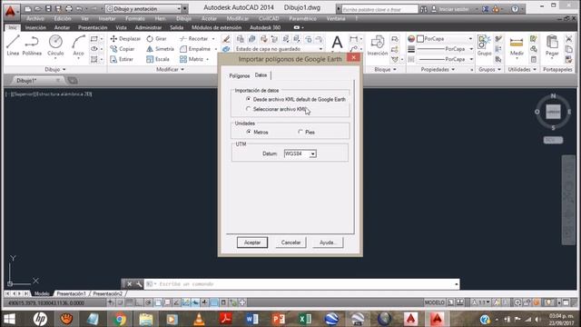 Como Importar Poligono de Google Earth a AutoCAD смотреть онлайн
