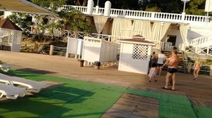 Обзор пляжа отеля alean family resort & spa biarritz Геленджик