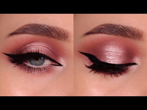Макияж за 5 МИНУТ со стрелками для начинающих / Вечерний макияж глаз на выпускной 2022 смотреть онлайн