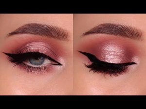 Макияж за 5 МИНУТ со стрелками для начинающих / Вечерний макияж глаз на выпускной 2022