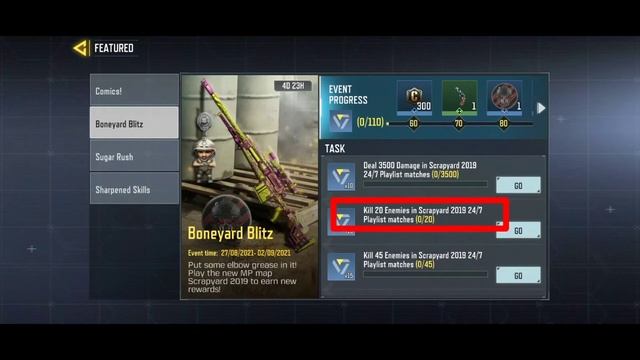 Use UAV 3 times in scrapyard 2019 | get first blood 3 times in scrapyard 2019 | Boneyard Blitz смотреть онлайн