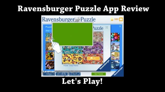 Let's Play "Ravensburger Puzzle - the jigsaw collection" App Review for iPhone & iPad смотреть онлайн