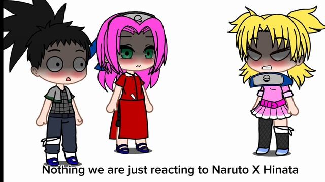 ?Naruto friends react to Naruto X Hinata // Gacha club // N A B I N ; смотреть онлайн