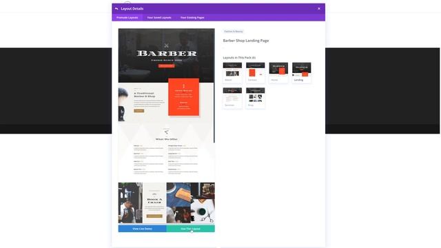 Get a FREE Barber Shop Layout Pack for Divi смотреть онлайн