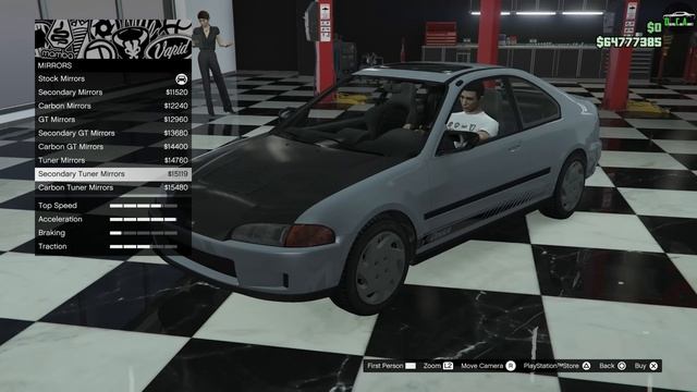 GTA 5 - DLC Vehicle Customization - Dinka Kanjo SJ (Honda Civic) смотреть онлайн