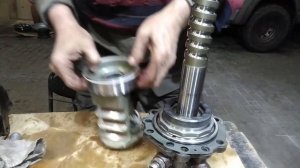 Сороконожка часть 157.Мерседес Актрос 4144к. ГУР LS 8 сборка.