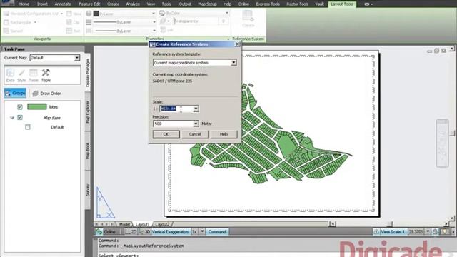Gerando Malha de Coordenadas no Map 3D 2012 смотреть онлайн