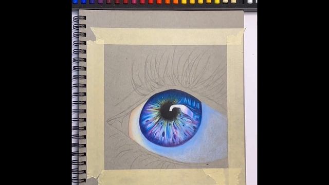 Eye Drawing | Timelapse #art #drawing #eye #realisticdrawing #artist смотреть онлайн