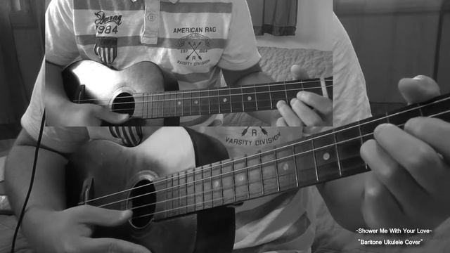 Shower me with your love partial cover (Surface-Baritone Ukulele) смотреть онлайн
