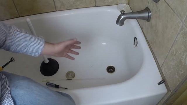 How to Unclog your Bathtub Drain in 5 minutes смотреть онлайн